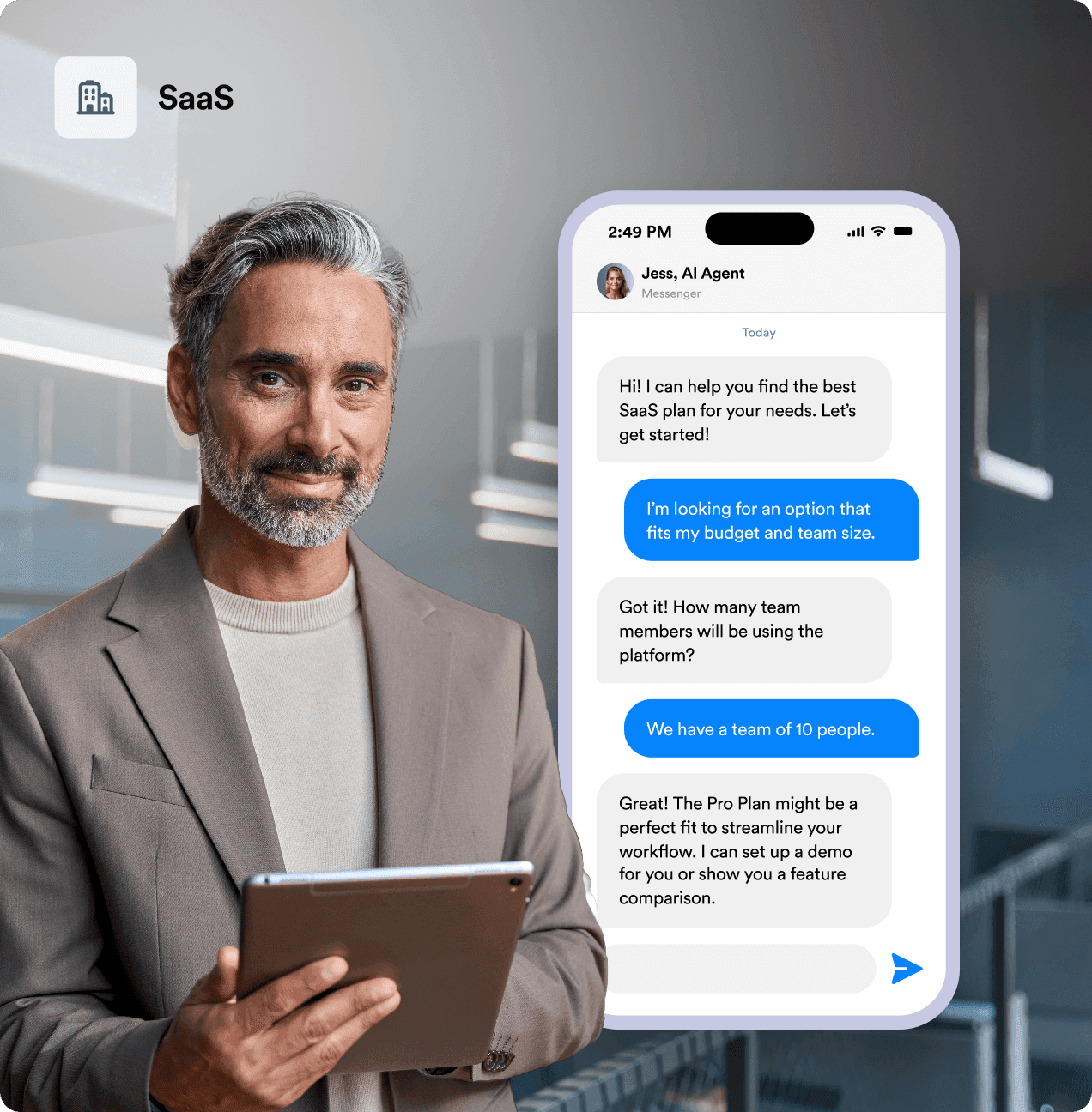 Smart product recommendations for SaaS businesses