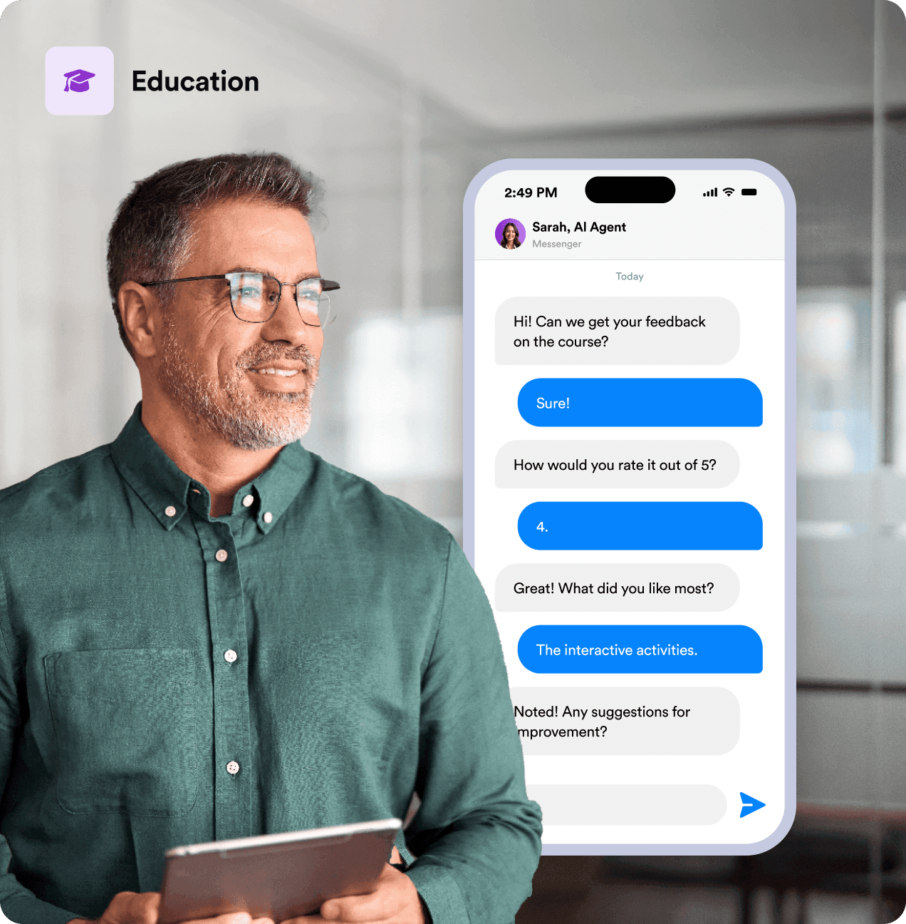 Feedback collection for educational institutions