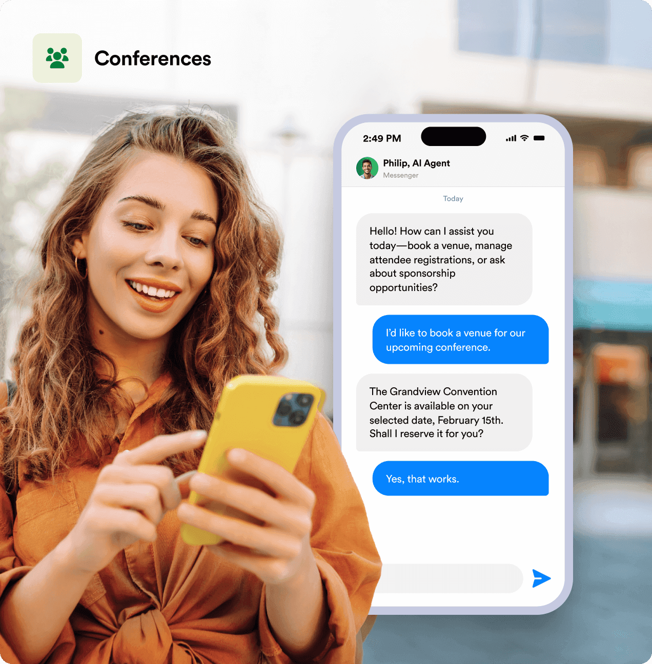 Effortless event registration