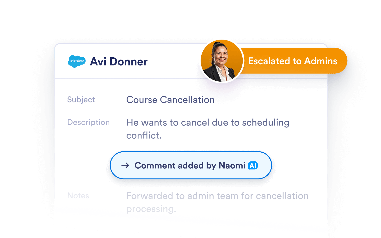 Case management and support