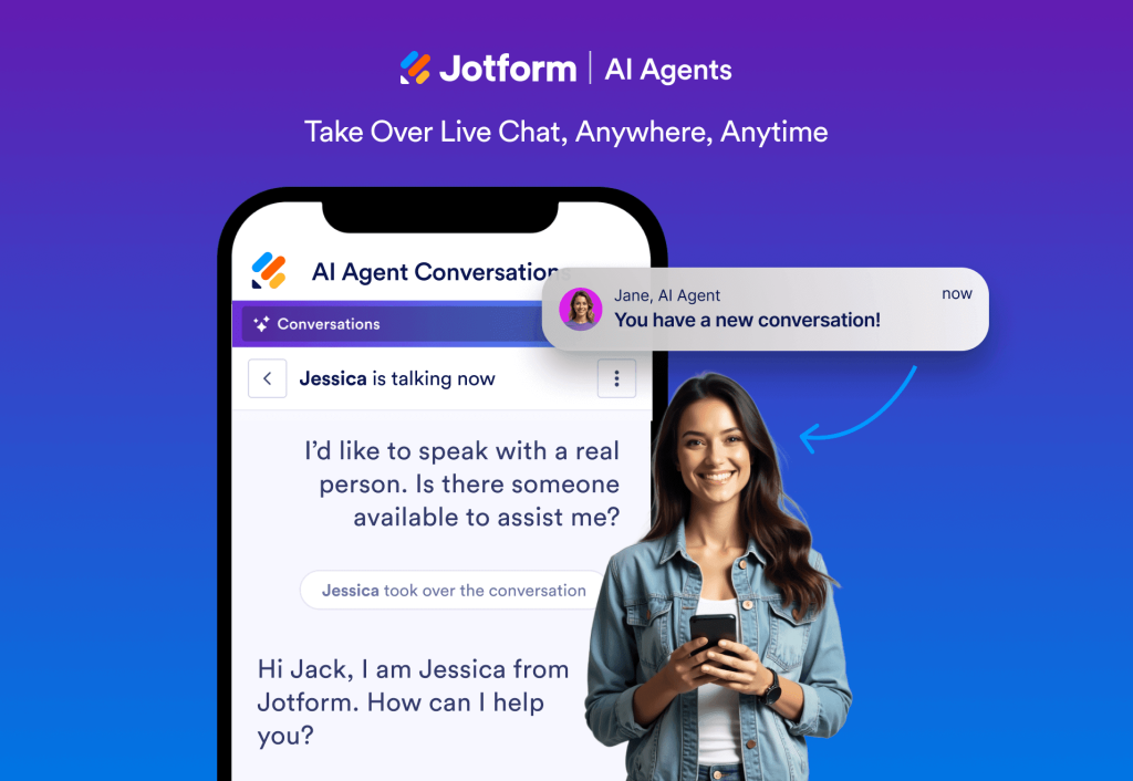 Take control of conversations with live chat