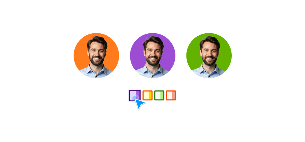 Agent with 3 different background color options