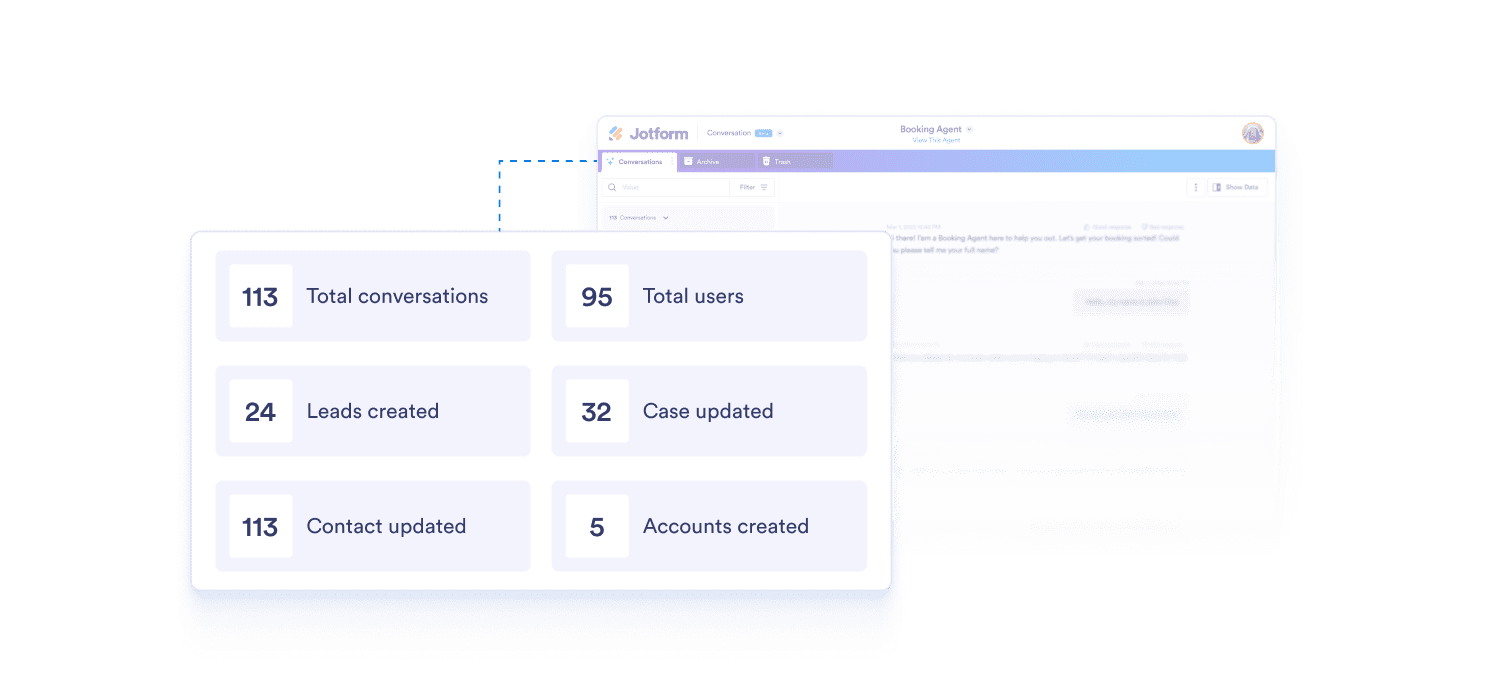 Different integration options next to an upload area component