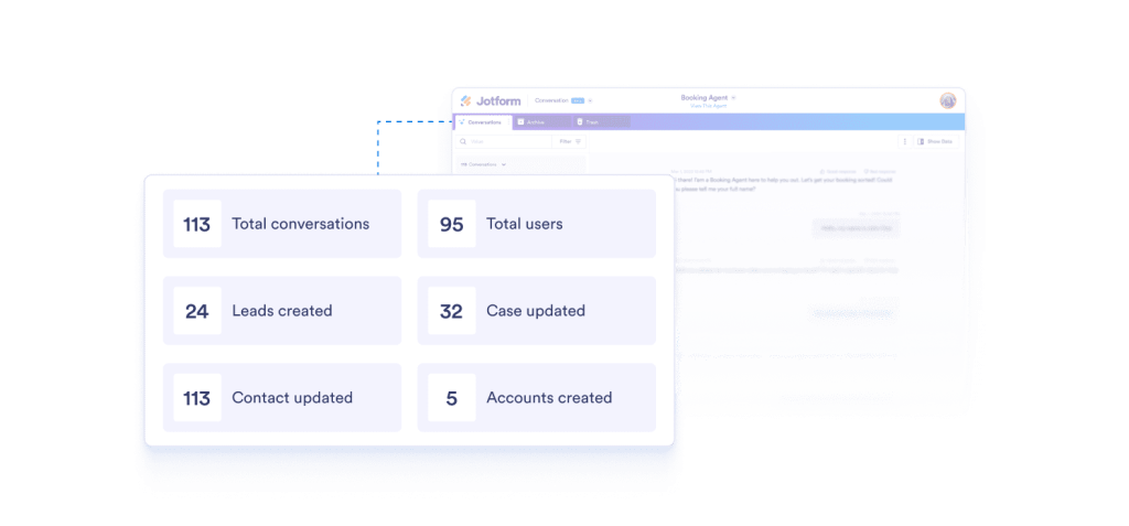 Different integration options next to an upload area component