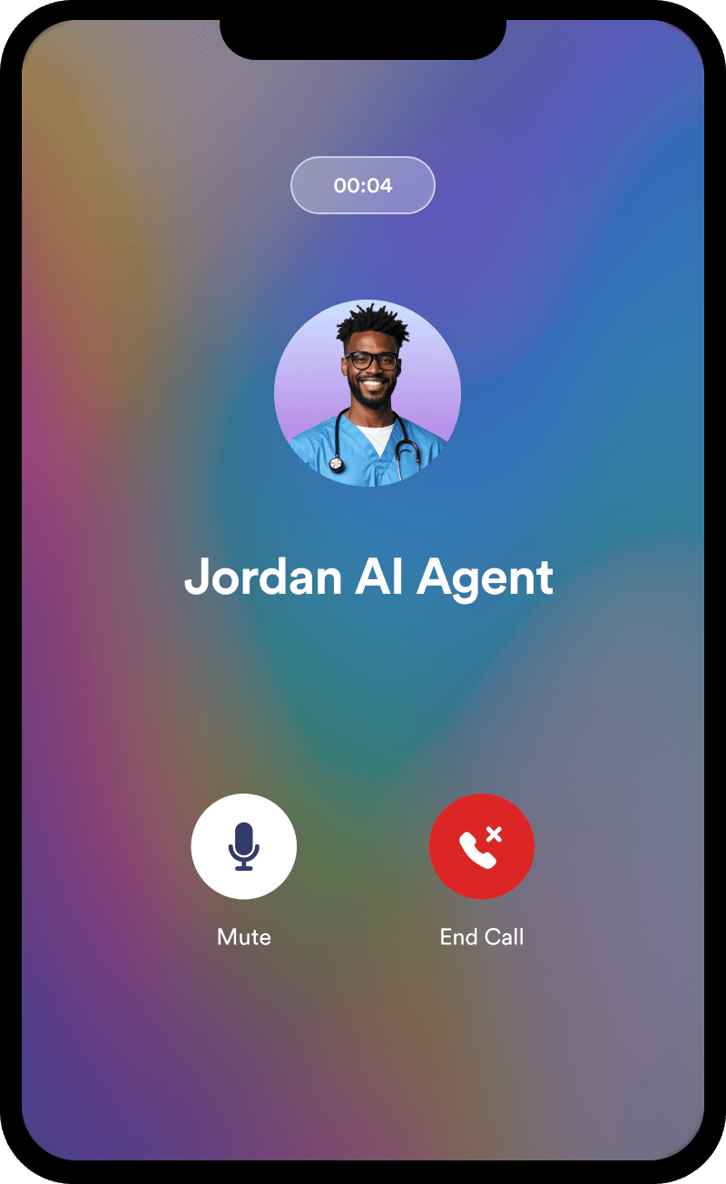 A phone call to customer service