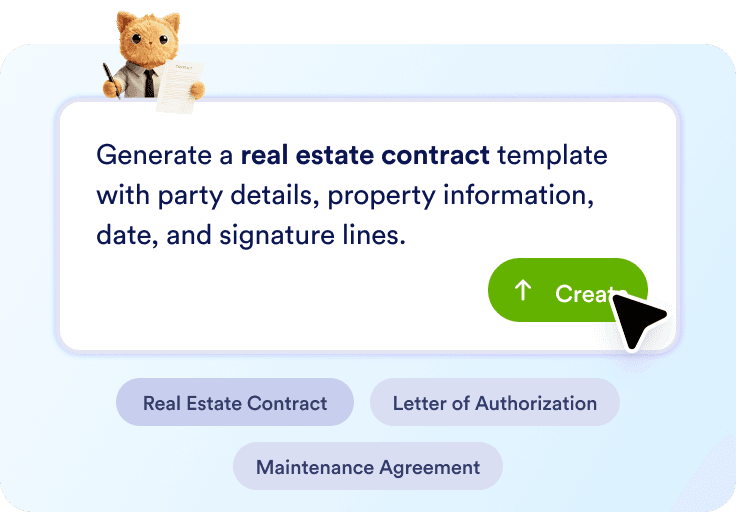 Describe your contract