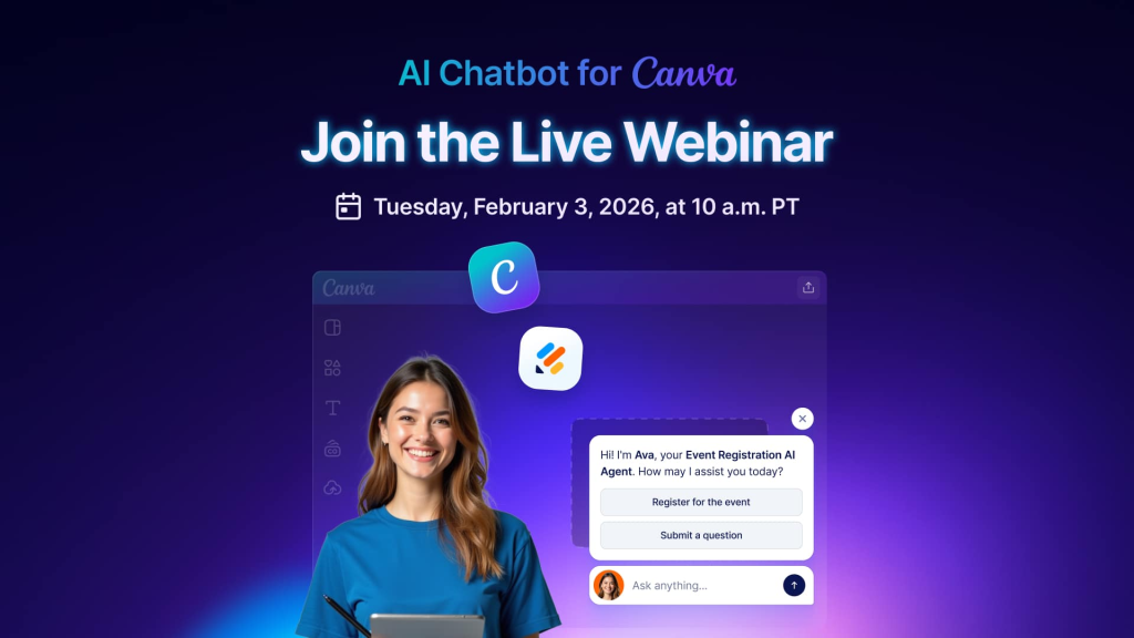 Webinar: AI Chatbot for Canva Agent