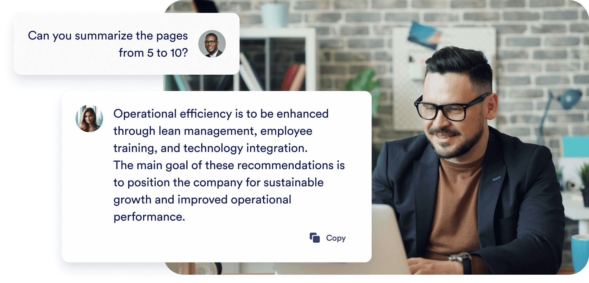 Generate Summaries of Specific Pages