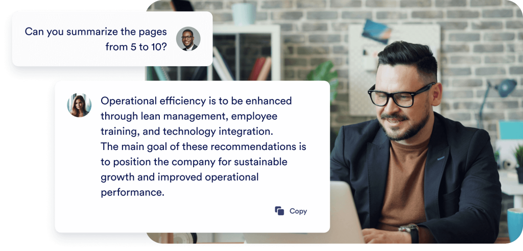 Generate Summaries of Specific Pages