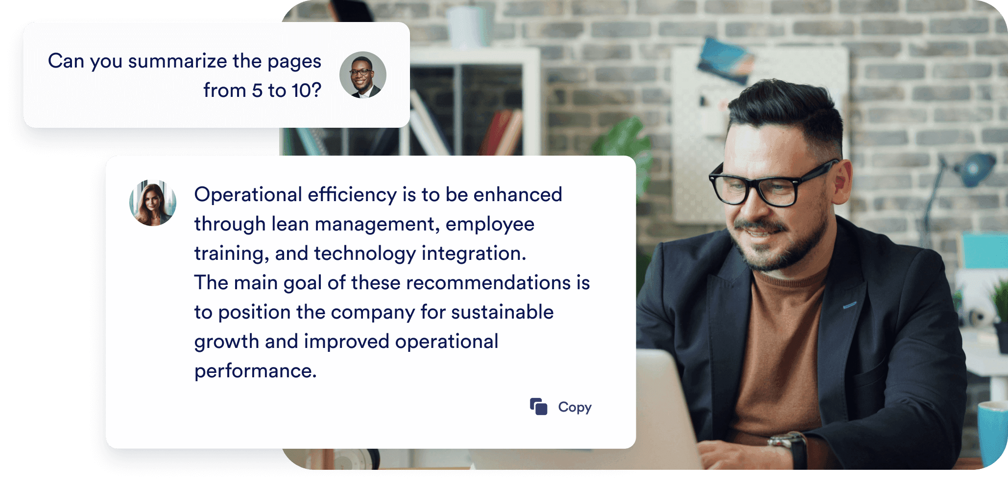 Generate Summaries of Specific Pages