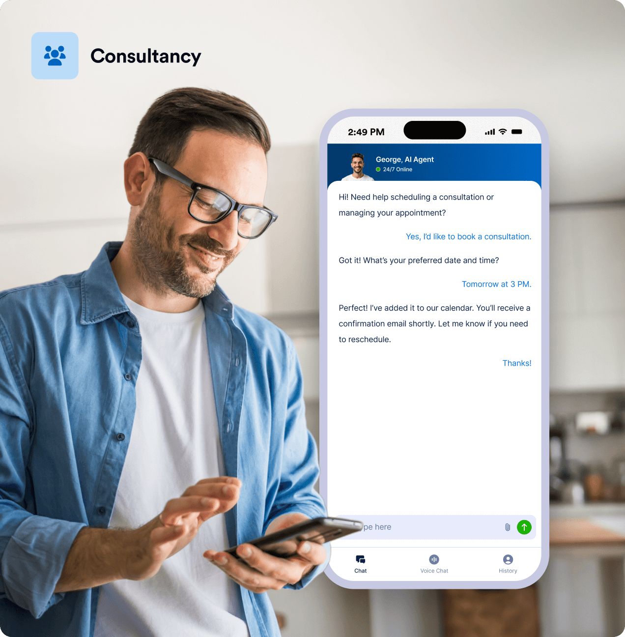 Customer support portal