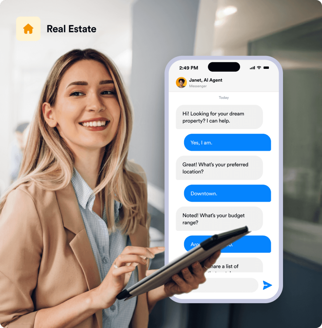 Automated lead generation for real estate