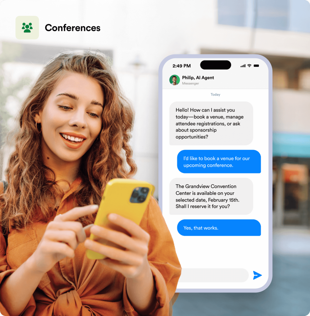 Effortless event registration