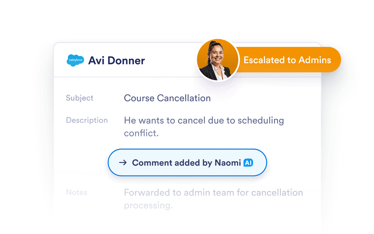 Case management and support