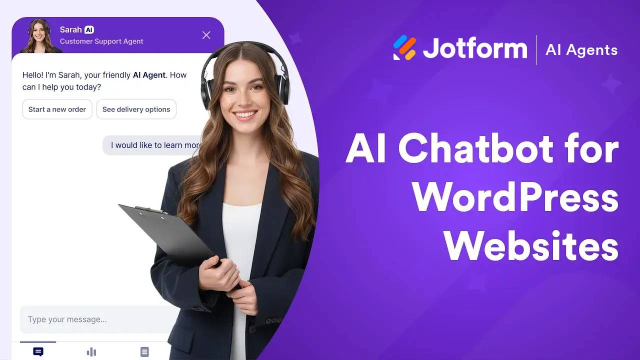 Introducing Jotform AI Chatbot for WordPress