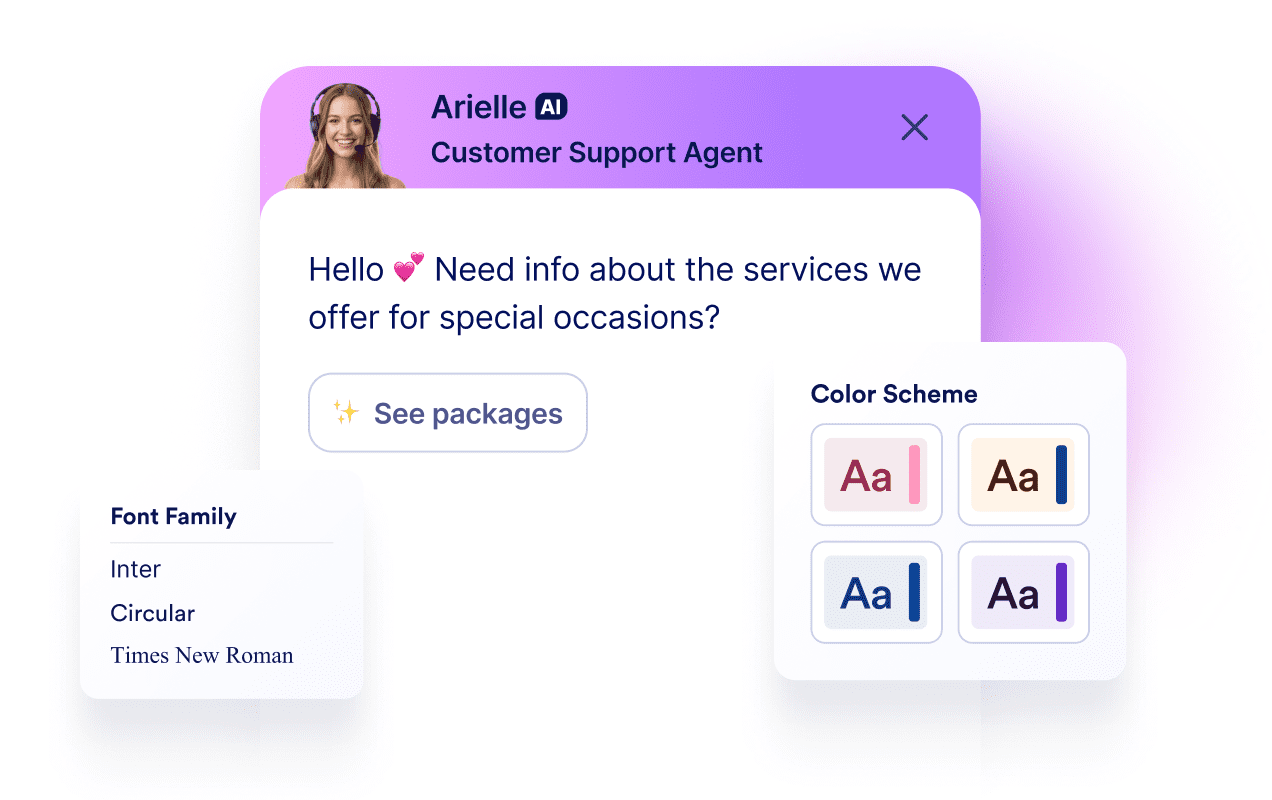 Custom branding & easy management