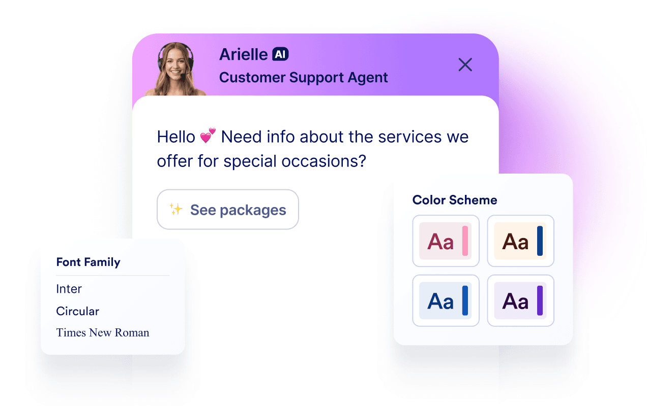 Custom branding & easy management