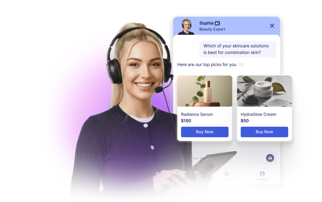 Showcase services & products