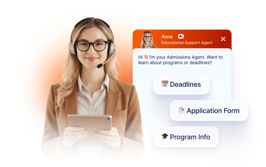 Admissions & enrollment support