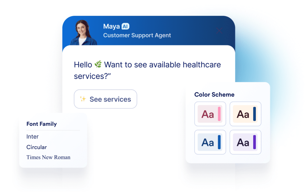 Easy customization for healthcare needs