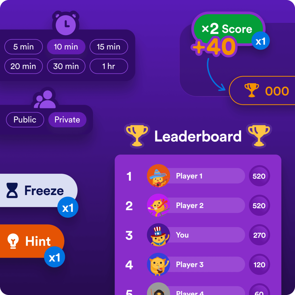 Create a timed contest