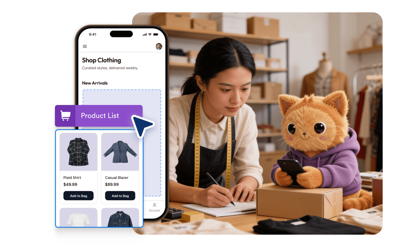Create reliable apps with prebuilt components