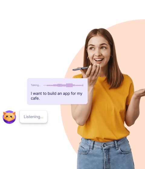 Build and edit with voice