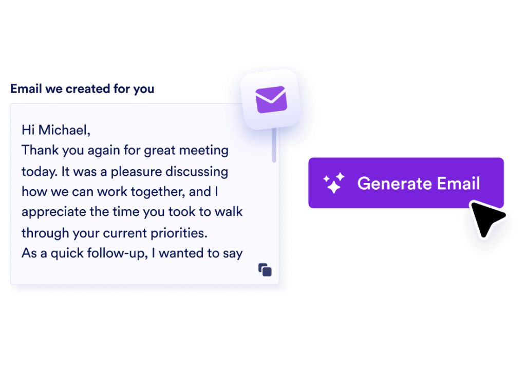 Click Generate & Copy