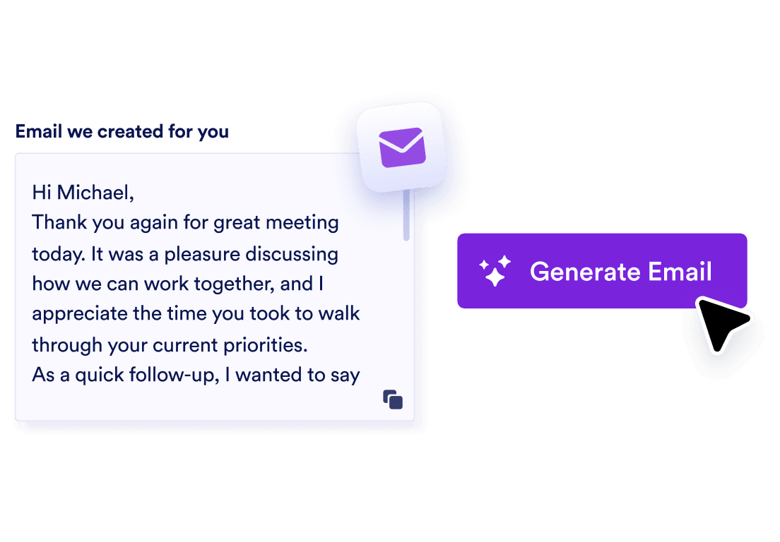 Click Generate & Copy