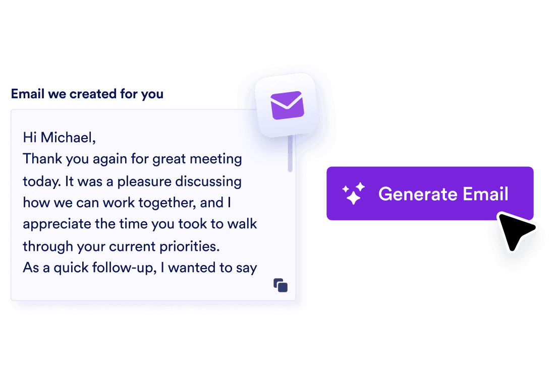 Click Generate & Copy