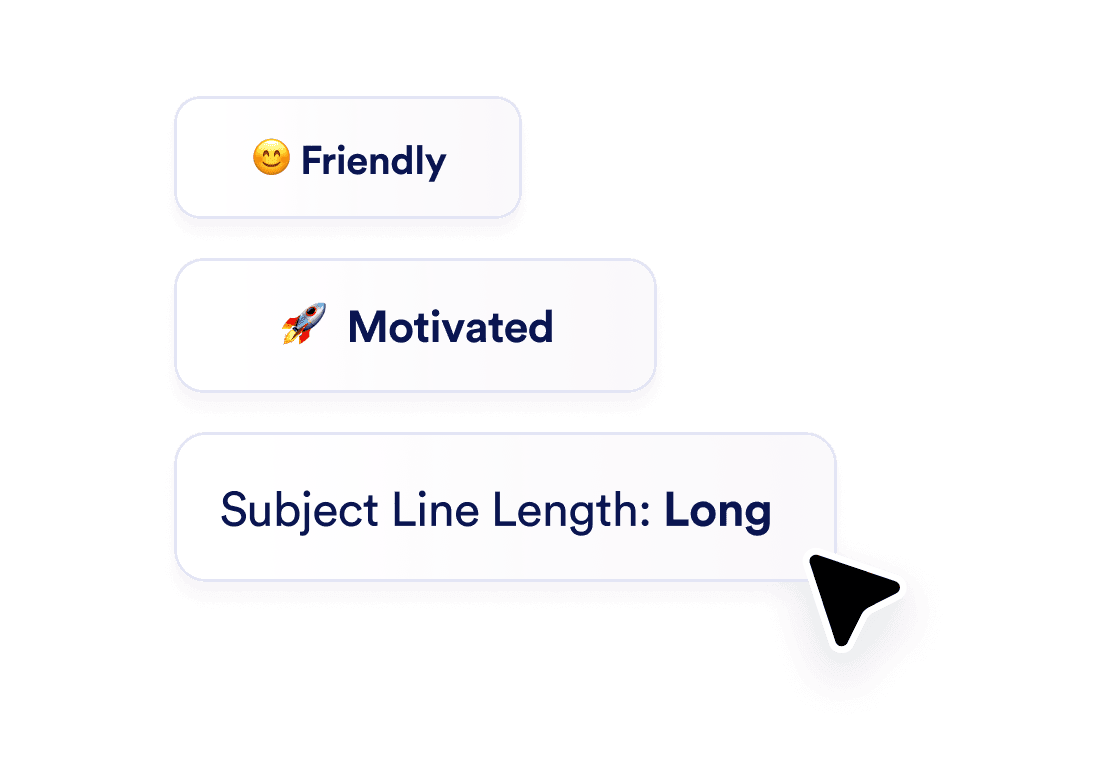 Configure subject line settings