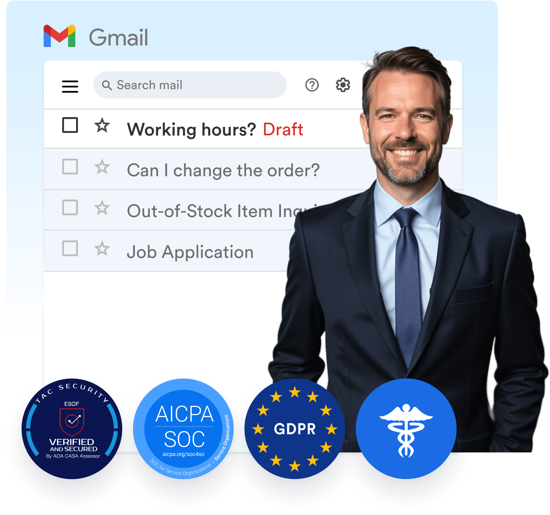 You’re in safe hands