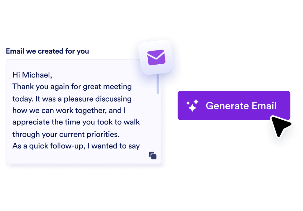 Click Generate & Copy