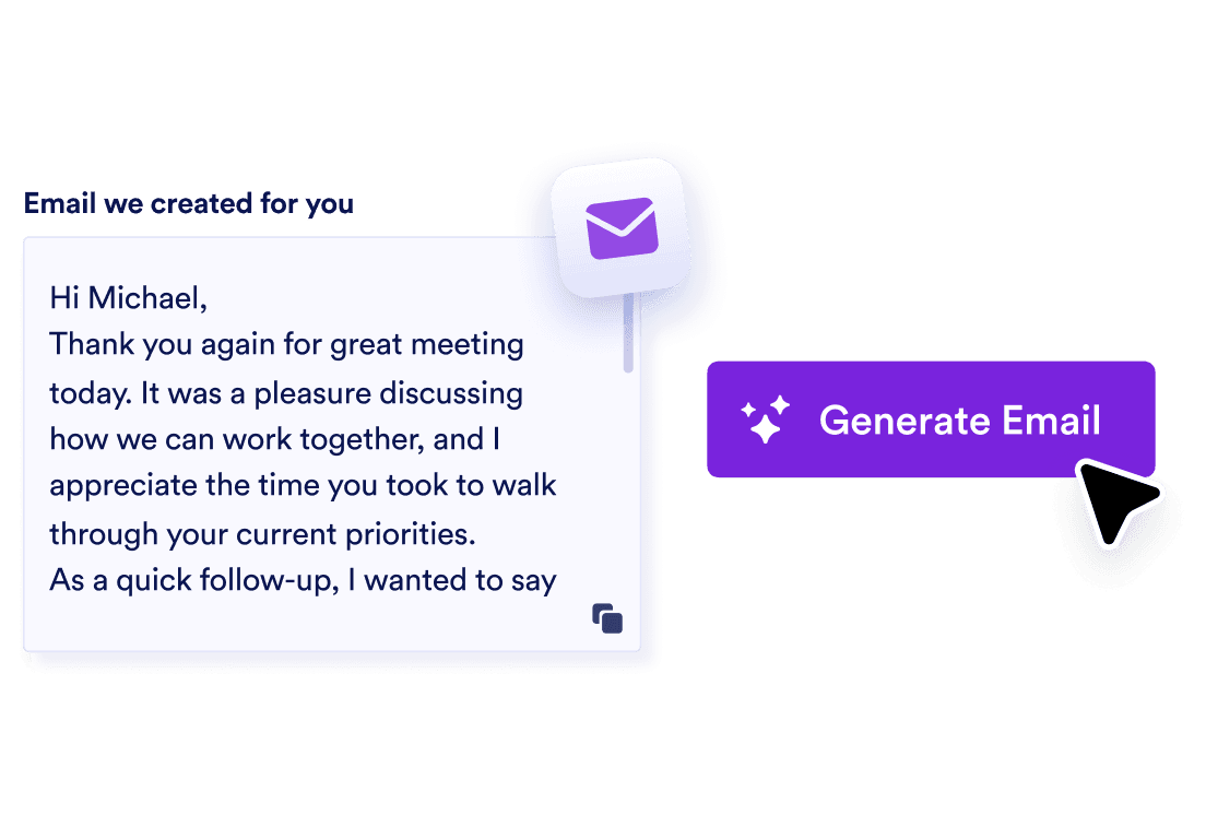 Click Generate & Copy