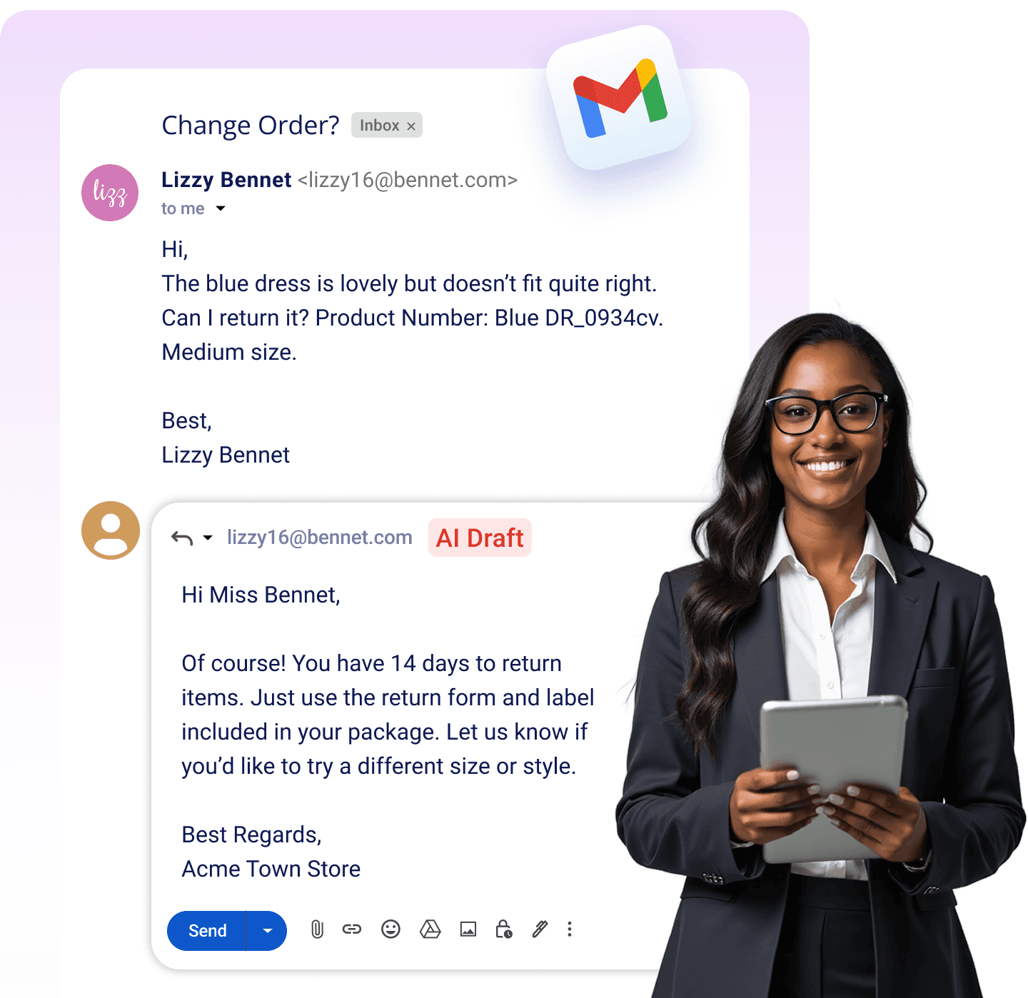 Jotform Gmail Agent Hero Image