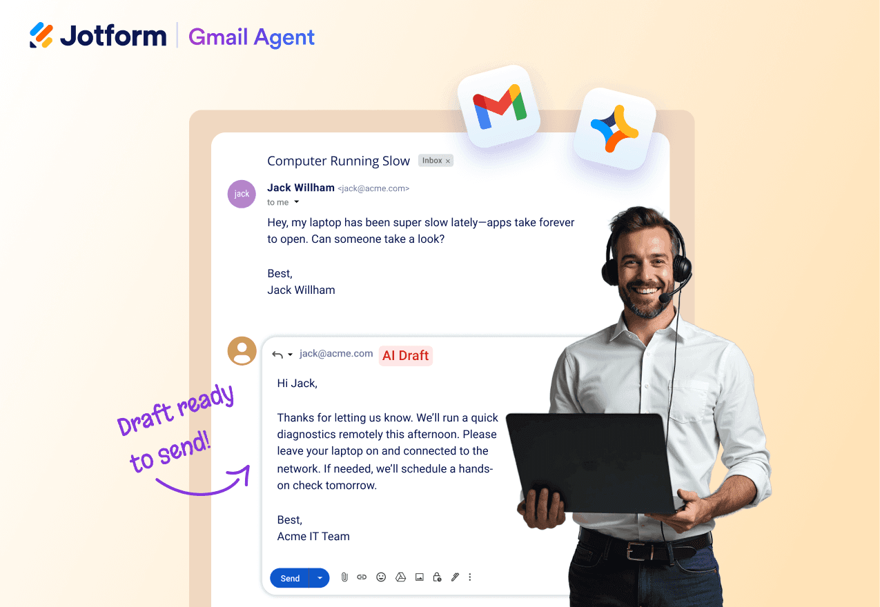 Professional replies, every time