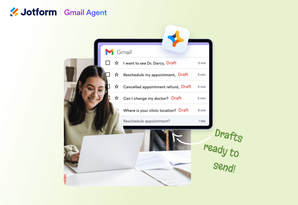 Review drafts before sending