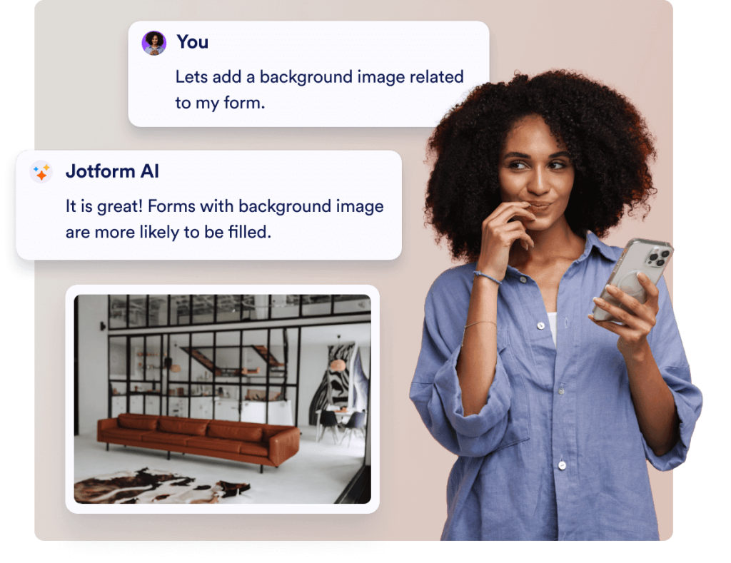 Personalize your form with AI