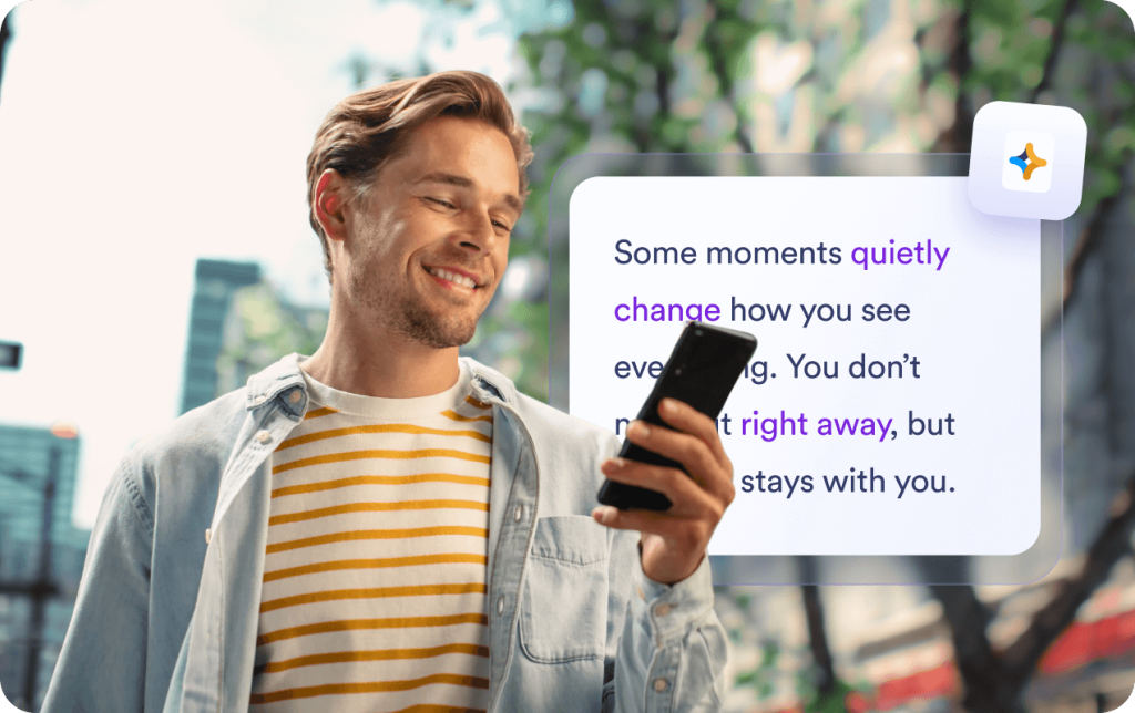 Better flow across paragraphs