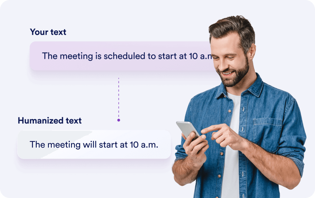 Your meaning stays intact