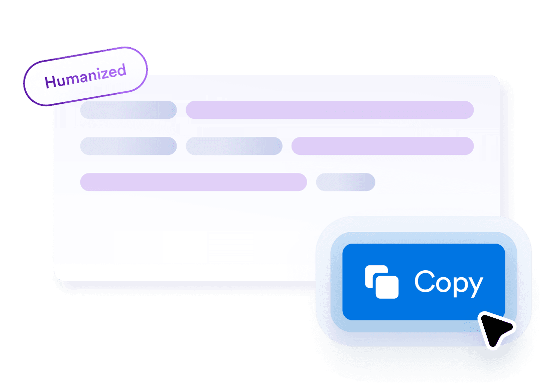 Copy or regenerate your text