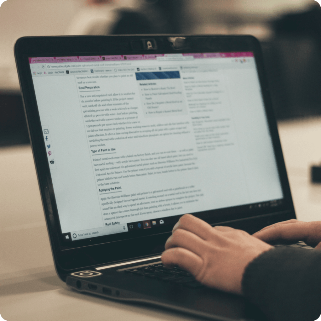 Marketing and landing pages