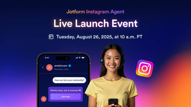 Live Launch Event: Jotform Instagram Agent