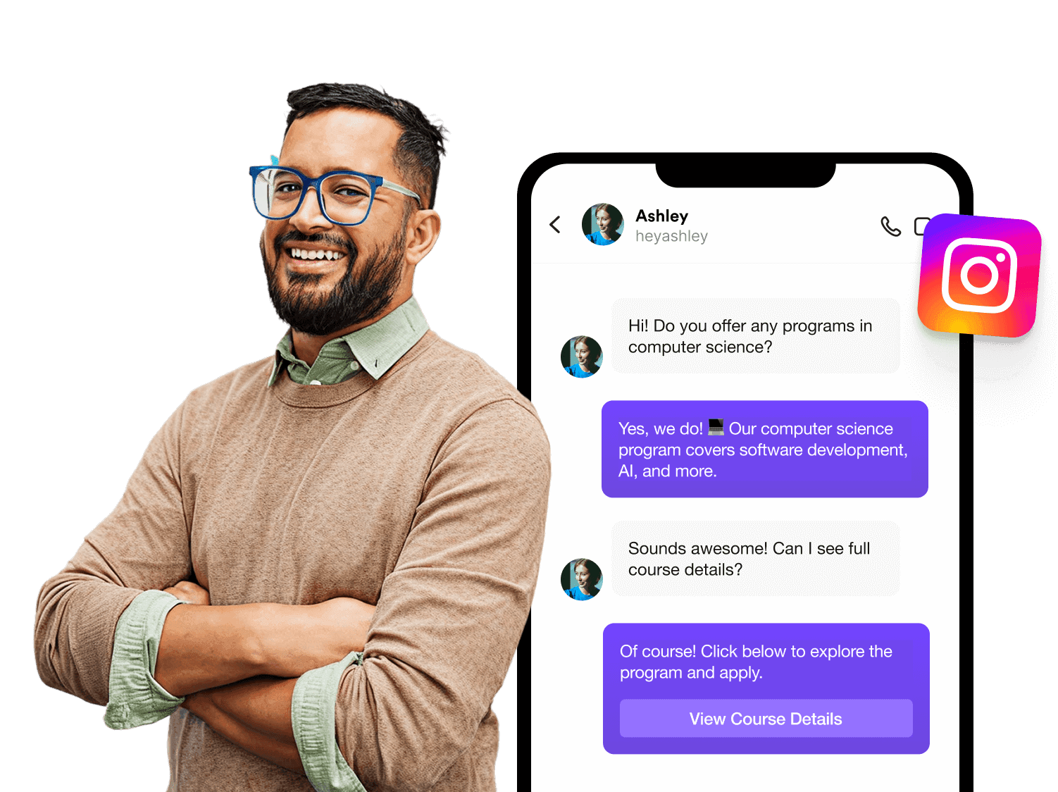 Instagram Agent for Education Organizations