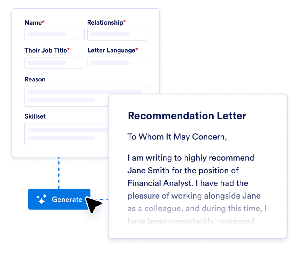 Generate your letter