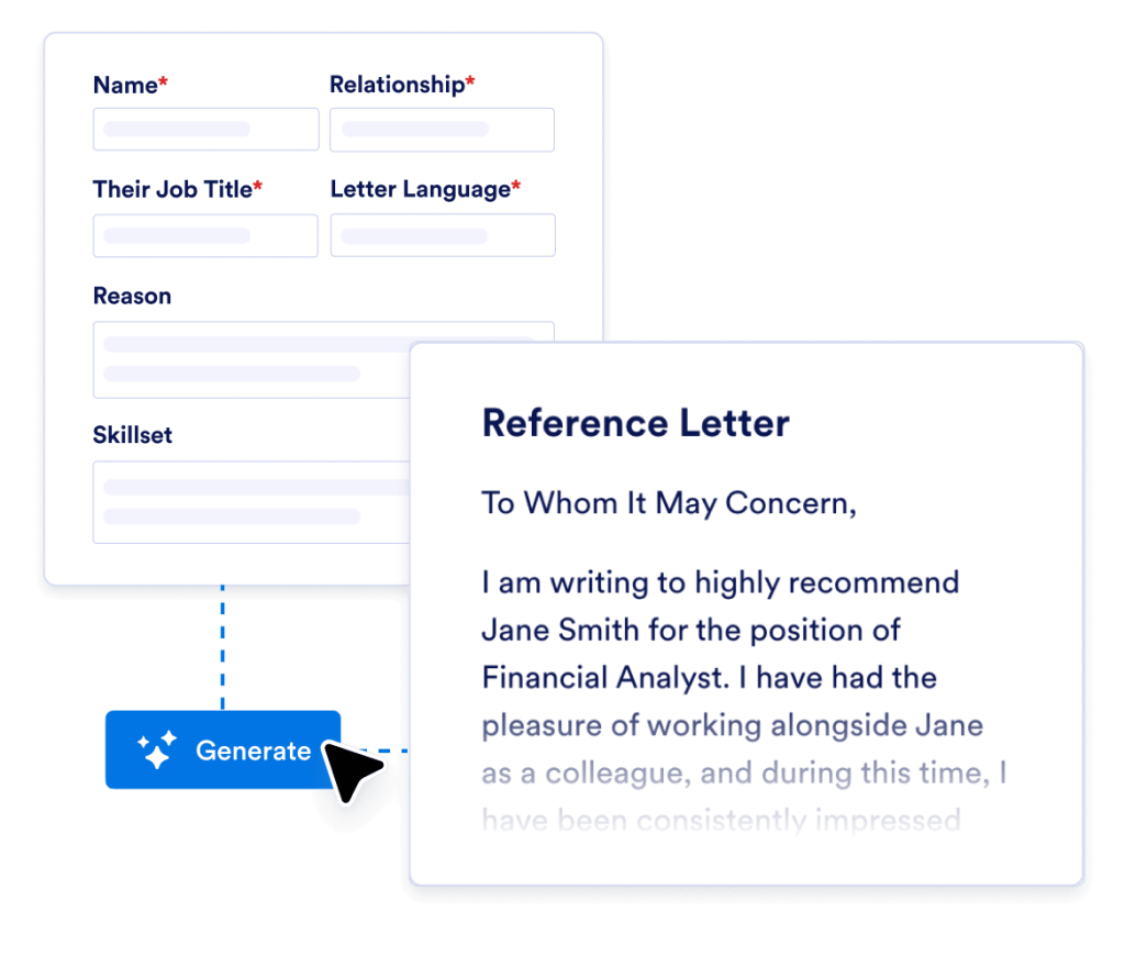 Generate your letter