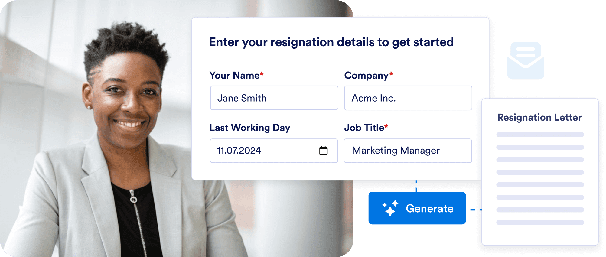 Professional and polished communication