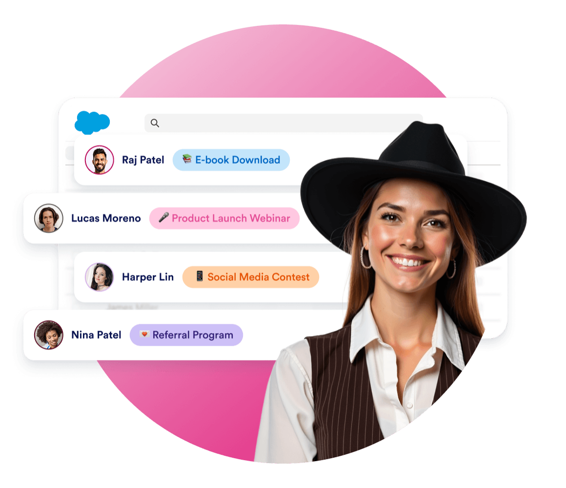 Lead capture from campaigns