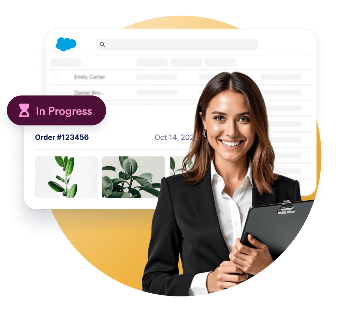 Order tracking and customer updates