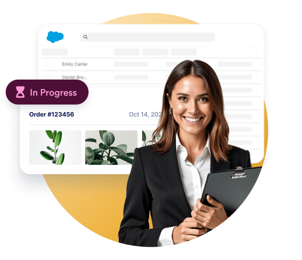Order tracking and customer updates